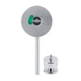 thumbnail image 3 of nobrands Samfox Zinc Alloy Door Lock Private Private Toilet Convenient Lock, 3 of 8