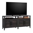 thumbnail image 2 of Sauder Tiffin Line Engineered Wood Entertainment Credenza in Raven Oak Finish, 2 of 15