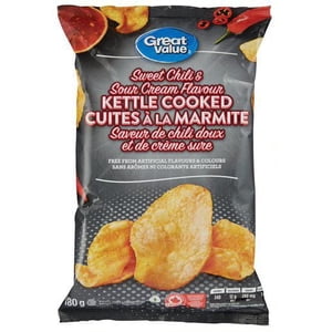 Great Value Sweet Chili and Sour Cream Kettle Cooked Potato Chips