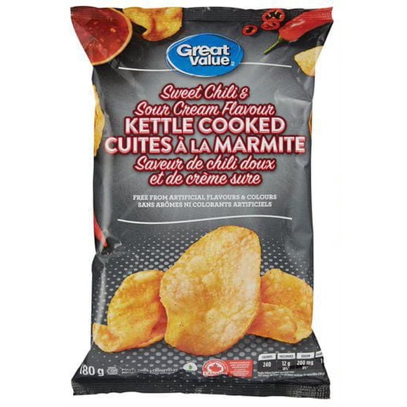 Great Value Sweet Chili and Sour Cream Kettle Cooked Potato Chips