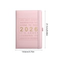 thumbnail image 3 of 2026 Planner Hardcover Calendar Planner, A Monthly, Weekly, Daily Planner Calendar, Appointment Book, Notebook for School, Office Schedule, 3 of 6