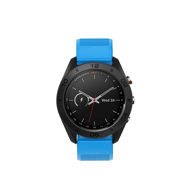 DPTALR Bracelet de Remplacement en Silicone Souple pour Montre Intelligente Garmin Approach S60