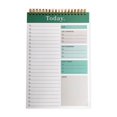 thumbnail image 2 of EGNMCR Back to School, Gift for Kids Weekly Plan B5 Flip Up Coil Notebook Schedule Book Color Portable Notebook Plan book, 2 of 9