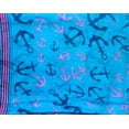 thumbnail image 3 of Peach Couture All season Infinity Loop Scarves Border Anchor Print, 3 of 3