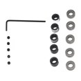 thumbnail image 4 of Gupbes Guide de Roulement de Bit de Routeur 5 Ensembles Kit de Guidage à Billes Monté sur le Fond en Acier pour Remplacement, Remplacement de Roulement de Bit de Routeur, 4 of 8