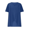 thumbnail image 4 of Plebaso Womens Plus Size Cardigan Short Sleeve Summer Cardigans Open Front Casual Blouses with Pockets, 4 of 7
