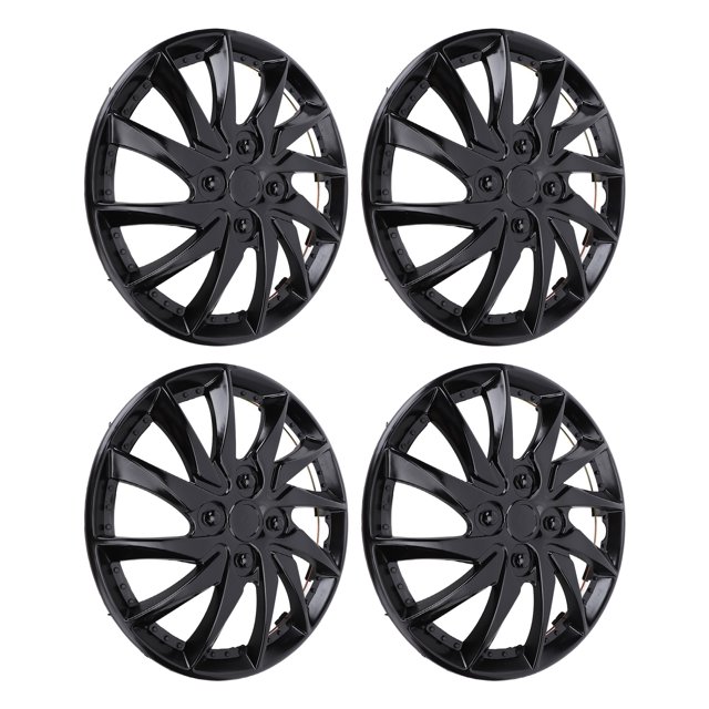 Housse de Roue Enjoliveur 14 Po Élégante, Anti-Rayures, Protectrice, de Remplacement pour Fiesta Escort Clio Felicia Sprint Accent Rio