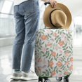 thumbnail image 3 of Travel Luggage Cover Suitcase Protector Fits 18-32 Inch Luggage Wheel Covers Patterned Travel Related Items Flower Luggage Protector Elastic Luggage Anti-scratch Suitcase Cover XL, 3 of 5