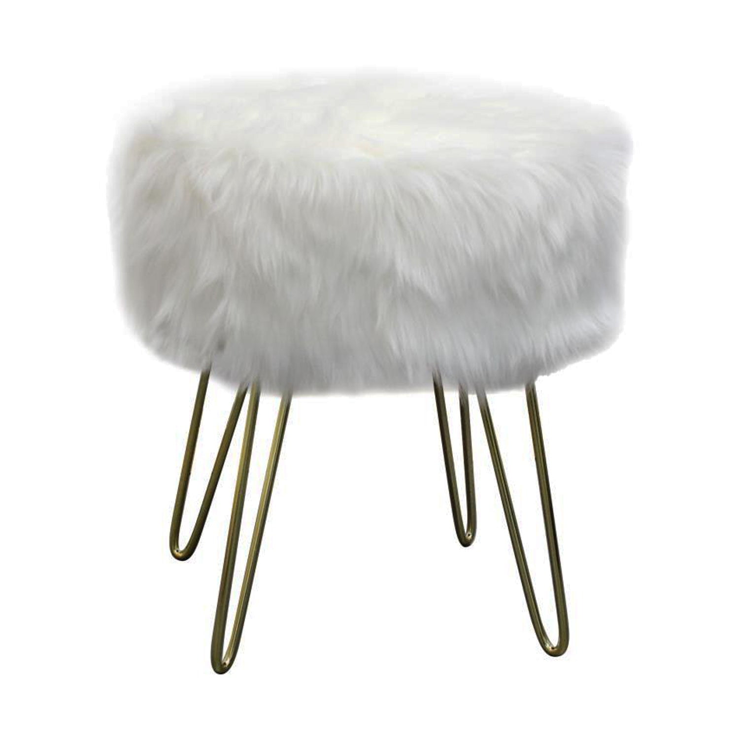 Pixie Pouf Rond, Pouf, Repose-Pieds, Tabouret Repose-Pieds
