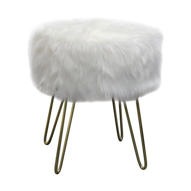 Pixie Pouf Rond, Pouf, Repose-Pieds, Tabouret Repose-Pieds
