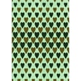 thumbnail image 1 of Ahgly Tapis Rectangulaire Lavable en Machine Intérieur Transitionnel Vert Armée, 7 Pieds x 10 Pieds, 1 of 7