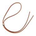 thumbnail image 2 of Bunblic Drawstring Strap Drawstring String Strap Replacement DIY Purse Strap PU Leather for Women Bucket Bag Shoulder Bag Crochet Bag Bead Brown, 2 of 8