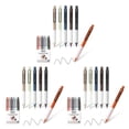 thumbnail image 4 of Youkk 6pcs/set Smooth Writing Retractable Gel Pens Pocket Sized And Convenient Suitable For All Occasions 3Set, 4 of 6