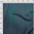 thumbnail image 2 of oneOone Viscose Chiffon Fabric Leaves & Swirl Block Print Fabric BTY 42 Inch Wide, 2 of 4