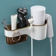 thumbnail image 1 of TIMIFIS Support de Rangement Support pour Séchoir à Cheveux Sans Perçage - Support Mural pour Séchoir à Cheveux de Salle de Bain Support de Rangement pour Séchoir à Cheveux de Salle de Bain Accessoires de Salle de Bain, 1 of 6