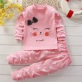 thumbnail image 2 of Pisexur Tenue d'Automne pour Bébé Fille Garçon, Ensemble 2 Pcs, Ensembles de Pyjamas pour Tout-Petit Bébé, Chandails à Col Rond à Manches Longues et Pantalons, Mode Décontractée, Ensemble de Vêtements de Nuit en Coton pour Garçons, 3 Mois à 6 Ans, 2 of 3