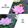 thumbnail image 2 of MasteelfCA 7pcs Artificial Lotus Decors Pool Water Surface Lotus Decors Fake Lotus Decors, 2 of 9