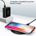 thumbnail image 4 of Chargeur Mural USB 4 Ports Rapide Chargeur Rapide QC 3.0 Hub USB Chargeur Mural, 4 of 7