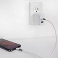 thumbnail image 2 of Scosche Ci4B8SR-SP Strikeline 4 ft MFi Certified Charge & Sync Cable Lightning & USB-C Devices White, 2 of 5