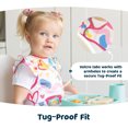 thumbnail image 5 of Tiny Twinkle - Bavoir Tablier - Carreaux Roses - 6-24 m, 5 of 5