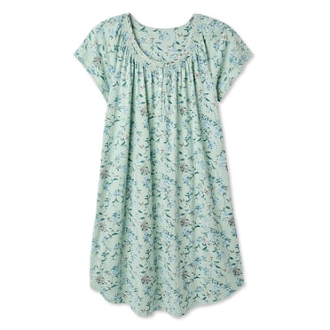 Chemise de nuit à manches évasées Iyla Plus pour femmes