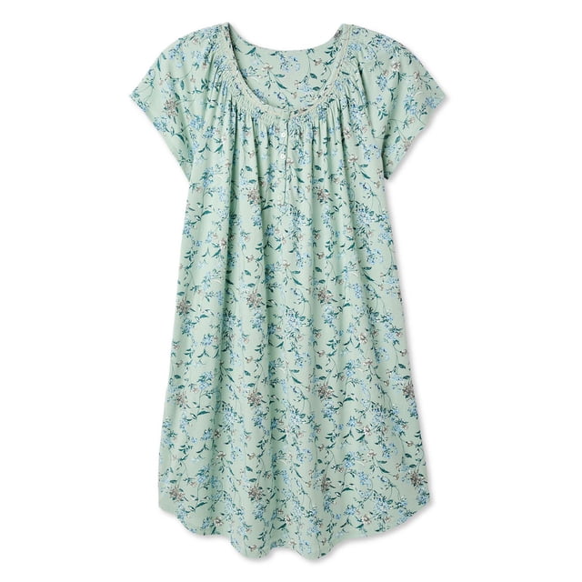 Iyla Women's Plus Flutter-Sleeve Nightgown