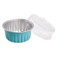 thumbnail image 1 of PRETXORVE Pudding Cup Cake Aluminum Cake Fryer Bowl Tin Paper Baking Tray Tin Paper Cup 20PCS, 1 of 3