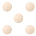 thumbnail image 3 of serony 4pcs Mute Door Rear Wall Crash Waterproof Anti-Collision Wall Crash Waterproof Pad Basketball Style 5cm beige 5Set, 3 of 6