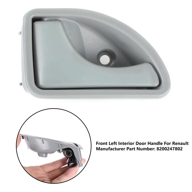 Poignée de Porte Intérieure Left avant du Conducteur 8200247802 pour Renault Twingo 1993-2007