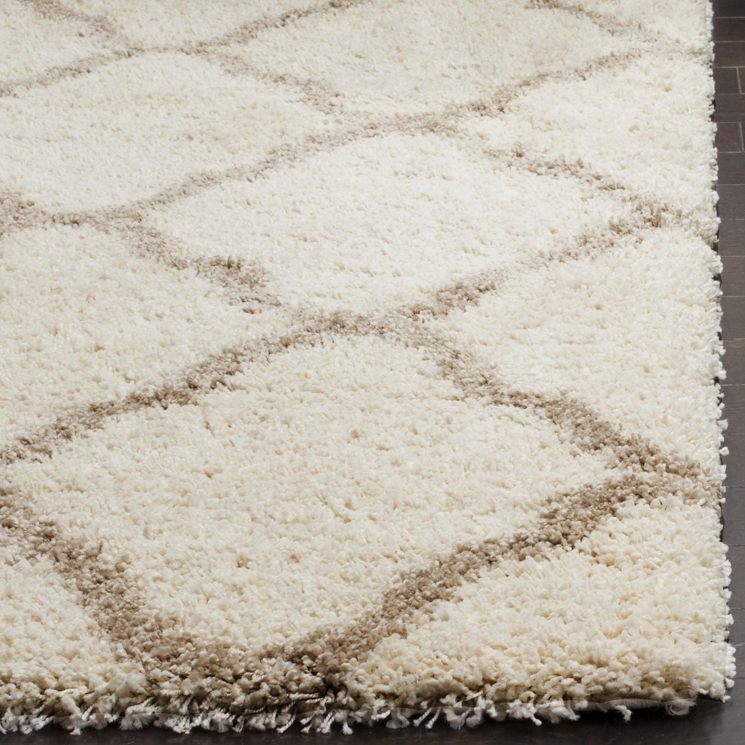 Safavieh Hudson Aline Tapis Géométrique Shag