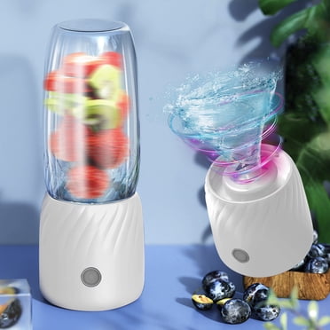Portable Blender Usb Rechargeable,Personal Size Blender Portable Blender for Shakes and Smoothies,Strong Cutting Power with Six Blades,Mini Handheld Blenders Juicer Cup for Sports,Travel