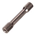 thumbnail image 2 of 10 Pcs Entretoise M3x35mm en Alliage d'Aluminium Anodisé à Filetage Interne pour Colonne pour Drone Titane Gris, 2 of 7