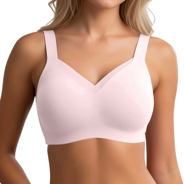 Elly Wireless Bra for Women Full Coverage Seamless Everyday Wear Mesh Lace Design Underwire Free Comfort