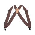 thumbnail image 1 of Perry Outback Comfort Suspenders 2"" Regular Clip-On Belt Suspender - Brown, 1 of 1