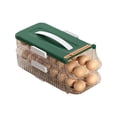 thumbnail image 2 of Fridja Summer Savings Refrigerator Door Rolling Rack Holding Storage Box Refrigerator Can Be Stacked Portable Box Kitchen Box Kitchen Accessories, 2 of 3