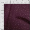 thumbnail image 1 of oneOone Organic Cotton Poplin Twill Fabric Carrot & Rabbit Face Animal Print Fabric by The Yard 42 Inch Wide, 1 of 4