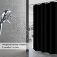 thumbnail image 4 of 1pc Waterproof Shower Curtain Partition Bathroom Proof Bath Curtains Monochrome Polyester Cloth Bathroom Accessories, 4 of 7