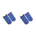 thumbnail image 4 of Transemion 2 Pieces Mobile Gaming Sweat Proof Fingertip Breathable Washable Elastic Finger Gloves Non-Scratch Accessories Blue 2Set, 4 of 6
