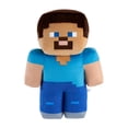 thumbnail image 3 of Minecraft Steve 16-in Scale Jumbo Plush Figure, Pixelated Design, 3 of 6