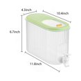 thumbnail image 3 of Lolmot 3.5L Cold Kettle With Faucet In Refrigerator, Large Capacity Water Iced Juice Lemonade Water Jug Fruit Teapot Bucket Drink Container For Garden Home Party, 3 of 9