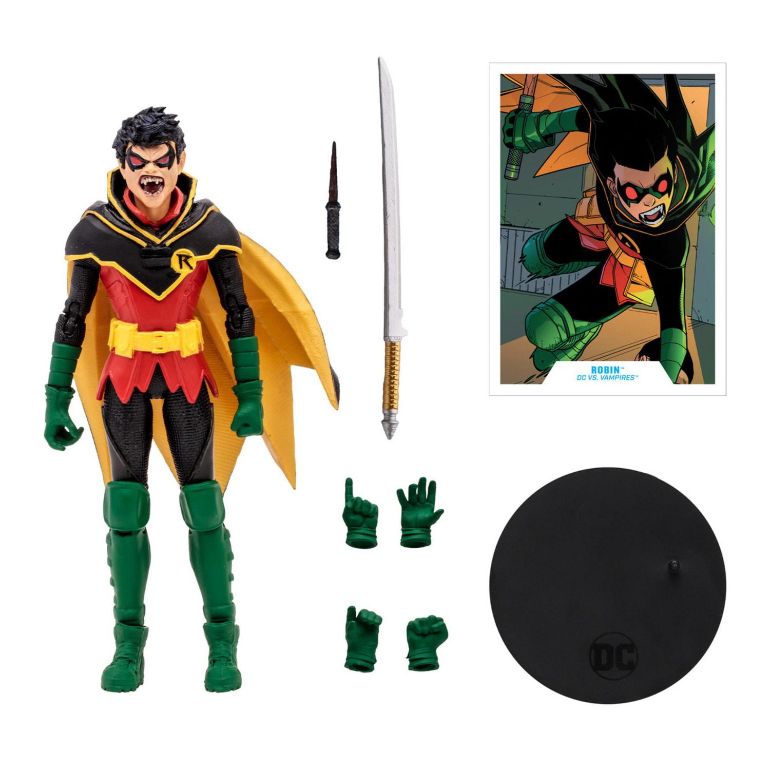 Robin Damian Wayne (DC contre Vampires) Étiquette Dorée