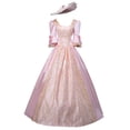 thumbnail image 4 of Pompotops Robe Vintage Gothique de Cour pour Femmes, Jupe à Volants en Dentelle, 4 of 4