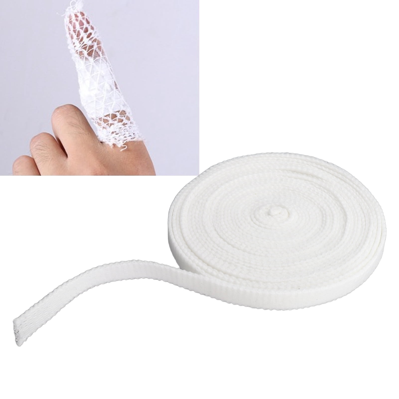 Tubular Elastic Dressing Bandage, Stretchable Skin Friendly Breathable Firmly Hold Elastic Net Dressing Bandage for Toes