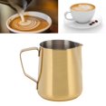 thumbnail image 4 of Milk Frother Pitcher, Milk Frothing Pitcher Stainless Steel Milk Jug Coffee Frothing Pitcher For Milk Tea Shop Cafe, 4 of 8