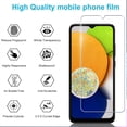 thumbnail image 2 of Zonyee [3 Pack] Clear Tempered Glass Screen Protector Compatible for Samsung Galaxy A35 6.6-inch, Scratch Resistant, Easy Install, Bubble-Free, 2 of 8