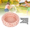 thumbnail image 3 of Foldable Inflatable Kids Pool - Small Portable Thick Baby Swimming Pool, Indoor / Outdoor Toddler Water Play Place, 3 of 7