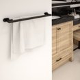 thumbnail image 2 of Ancona Aria Ensemble d'Accessoires de Salle de Bain 4 Pcs en Noir Mat, 2 of 6