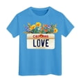 thumbnail image 1 of Pyjama Court pour Filles Taille 8 Enfants la R.I.P Décontracté Imprimé T-Shirt à Manches Courtes, 1 of 4
