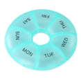 thumbnail image 2 of Renjiang 7-Sided Portable Pill Box Medicine Planner Small Case (Seven Day Weekly Container) Medication, Vitamin Holder Boxes Organizer Pillbox Dispenser Organizer, Sorter and Reminder Containers, 2 of 3