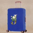 thumbnail image 1 of Luggage Cover Scratch Resistant Trolley Protective Case Apply To 18-32 Inch Golden Flower Print Suitcase Travel Accessory Covers 8Golden flower J M (22-25inch), 1 of 6